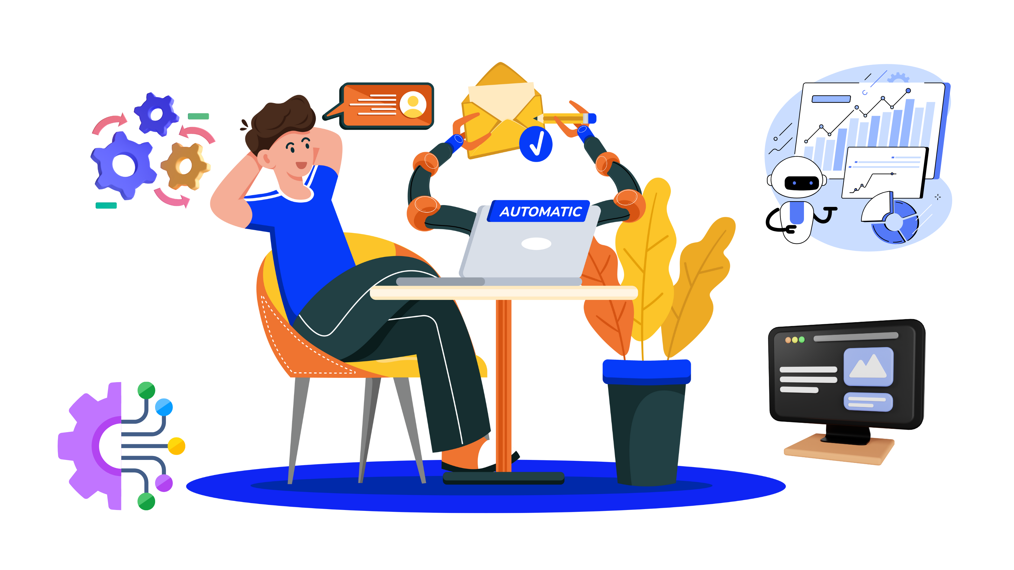 Website ERP illustration